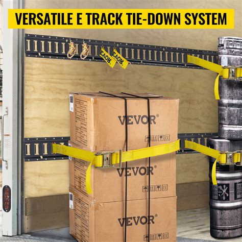 metal tiedown rails in box truck|e track tie down rails.